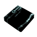 Human Skeleton X-Ray Print Outdoor Seat Cushion Cover