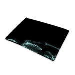 Human Skeleton X-Ray Print Pet Cooling Mat Cover