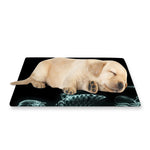 Human Skeleton X-Ray Print Pet Cooling Mat Cover