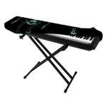 Human Skeleton X-Ray Print Piano Keyboard Cover