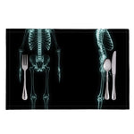 Human Skeleton X-Ray Print Placemat