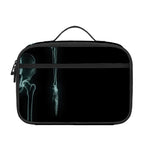 Human Skeleton X-Ray Print Portable Lunch Bag