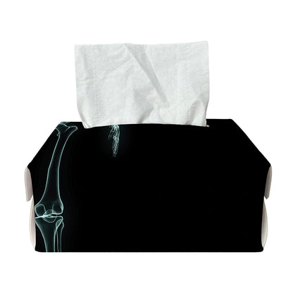 Human Skeleton X-Ray Print Rectangle Tissue Box Cover