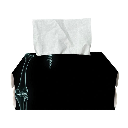 Human Skeleton X-Ray Print Rectangle Tissue Box Cover
