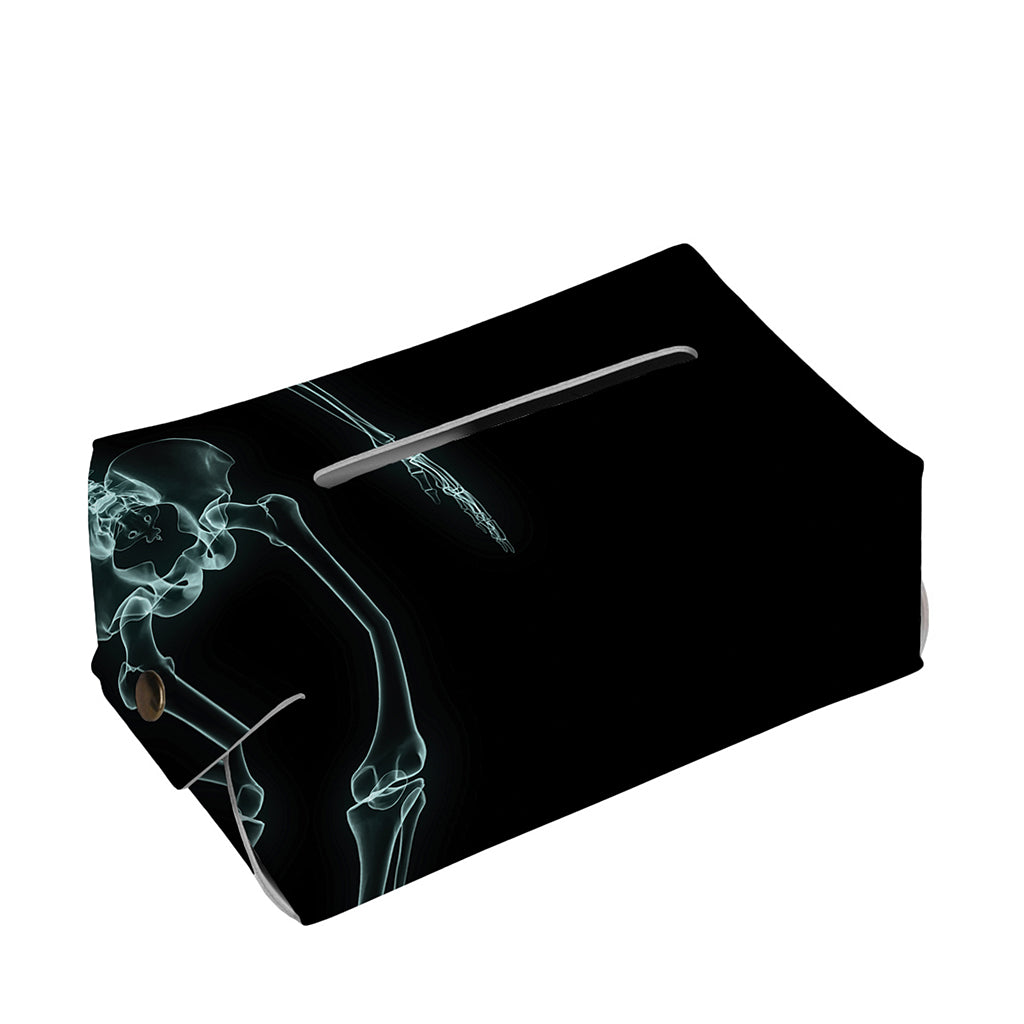 Human Skeleton X-Ray Print Rectangle Tissue Box Cover
