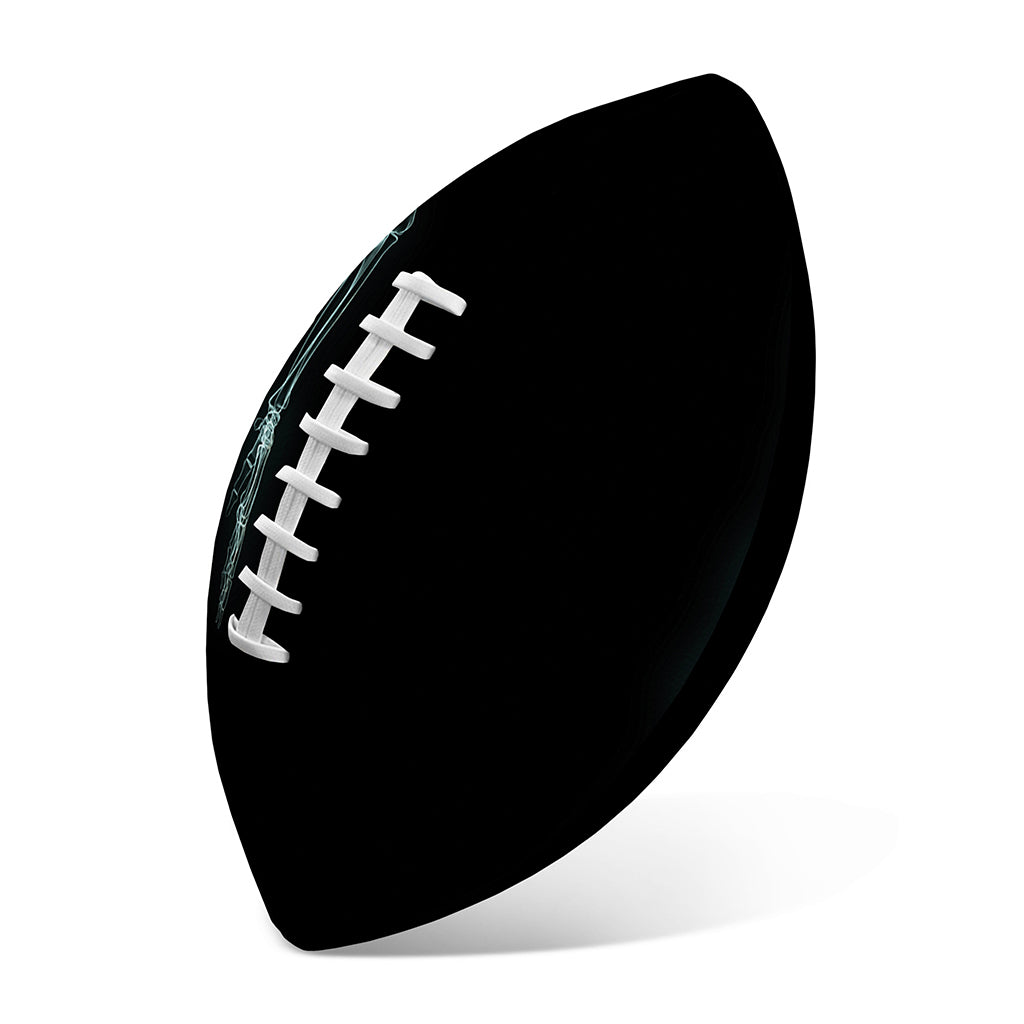 Human Skeleton X-Ray Print Rugby Ball