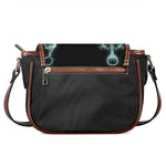 Human Skeleton X-Ray Print Saddle Bag