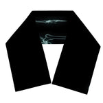 Human Skeleton X-Ray Print Scarf