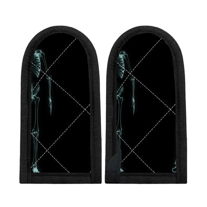 Human Skeleton X-Ray Print Skillet Handle Cover