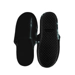 Human Skeleton X-Ray Print Slippers