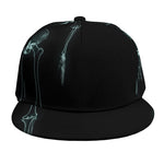 Human Skeleton X-Ray Print Snapback Cap