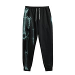 Human Skeleton X-Ray Print Sweatpants