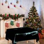 Human Skeleton X-Ray Print Tablecloth