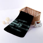 Human Skeleton X-Ray Print Towel