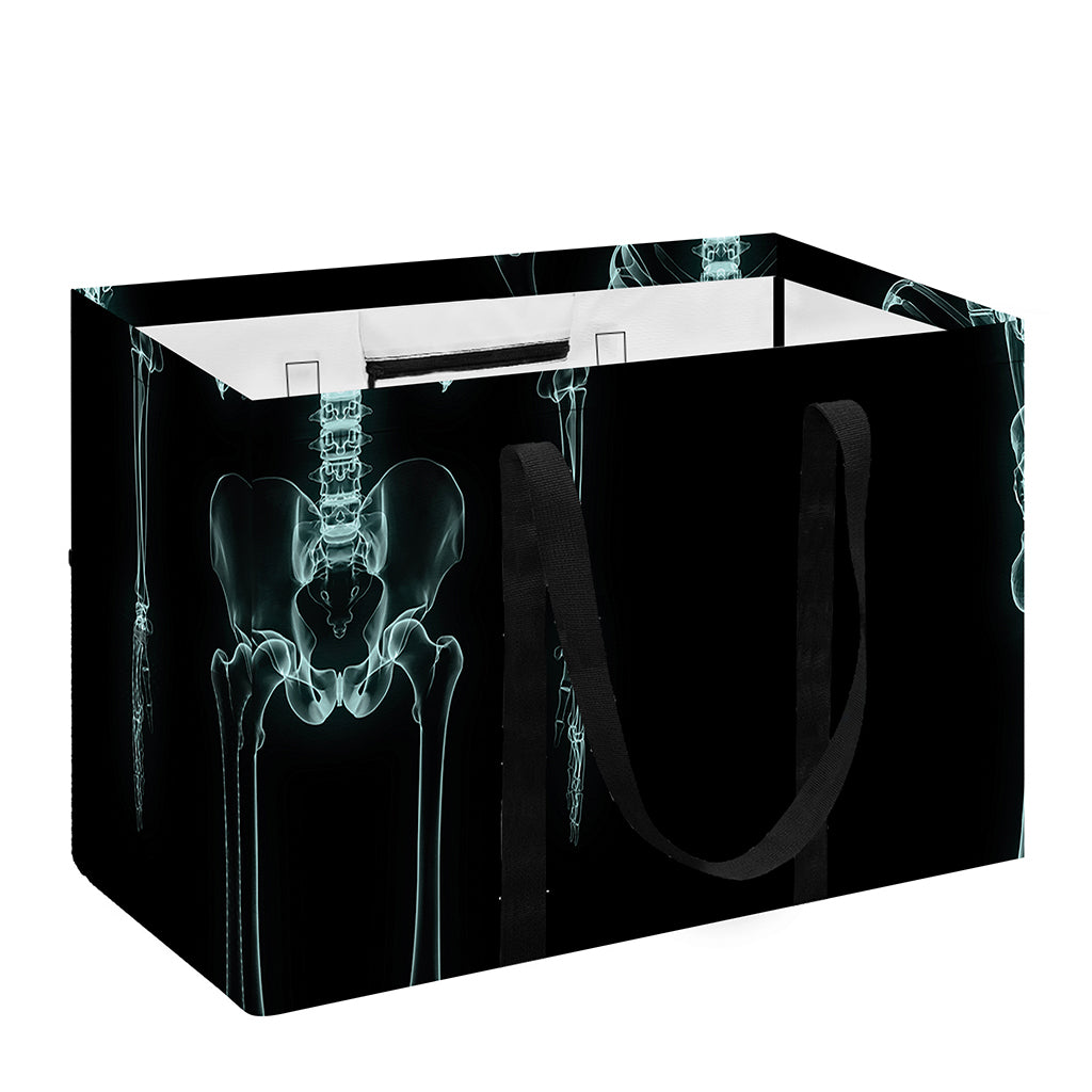 Human Skeleton X-Ray Print Utility Tote Bag
