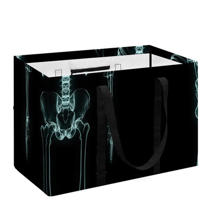 Human Skeleton X-Ray Print Utility Tote Bag