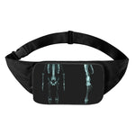 Human Skeleton X-Ray Print Waist Bag