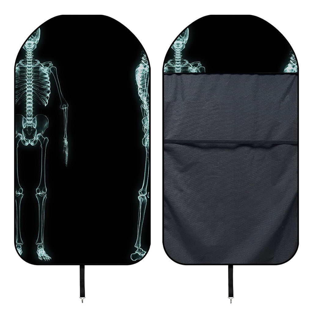 Human Skeleton X-Ray Print Waterproof Car Seat Cover