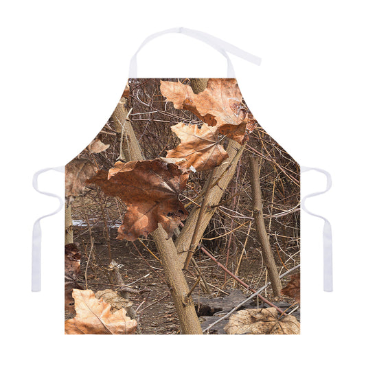 Hunting Camo Pattern Print Adjustable Apron