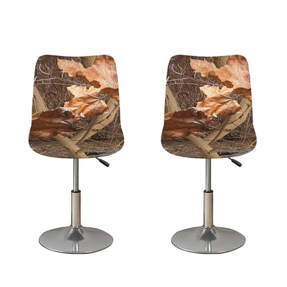 Hunting Camo Pattern Print Bar Stool Covers