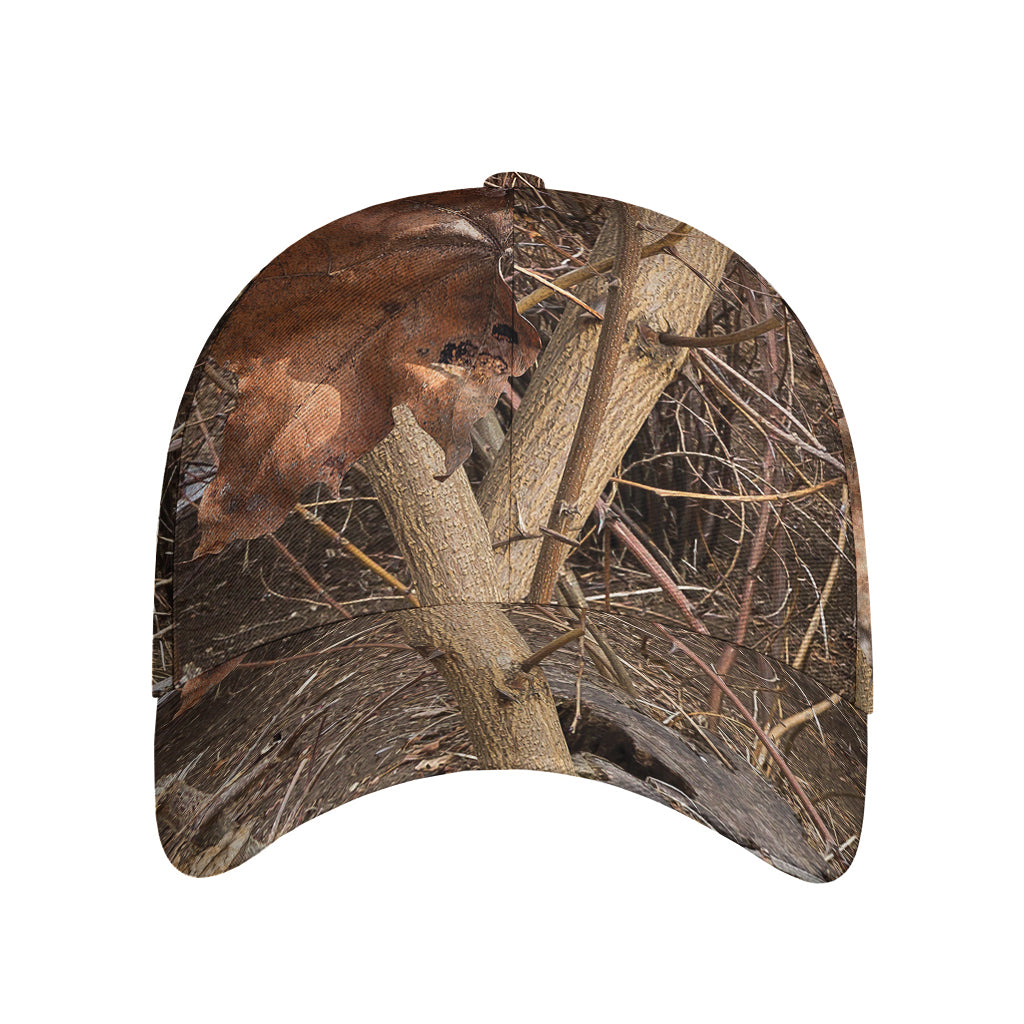 Hunting Camo Pattern Print Baseball Cap