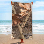 Hunting Camo Pattern Print Beach Towel