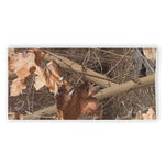 Hunting Camo Pattern Print Beach Towel