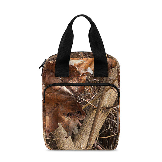 Hunting Camo Pattern Print Bible Tote Bag