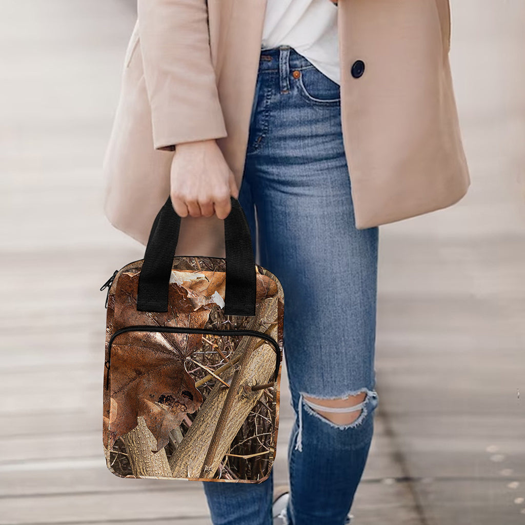 Hunting Camo Pattern Print Bible Tote Bag