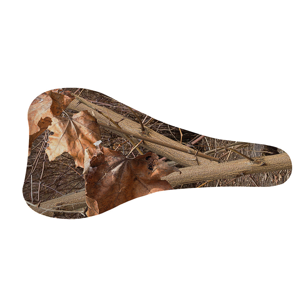 Hunting Camo Pattern Print Bicycle Seat Cover