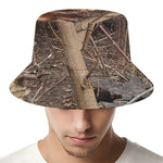 Hunting Camo Pattern Print Bucket Hat
