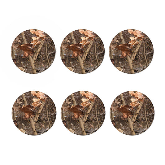 Hunting Camo Pattern Print Coaster Set