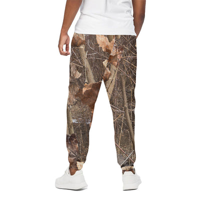 Hunting Camo Pattern Print Cotton Pants