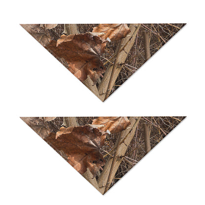 Hunting Camo Pattern Print Dog Bandana