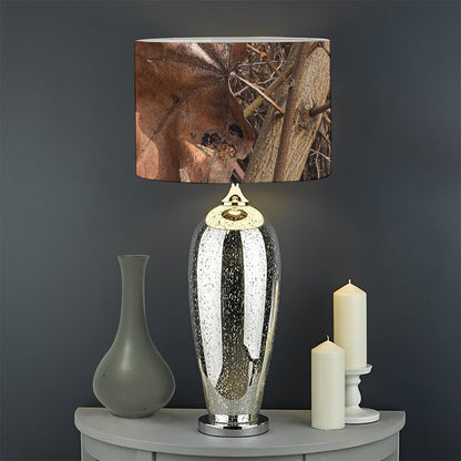 Hunting Camo Pattern Print Drum Lamp Shade