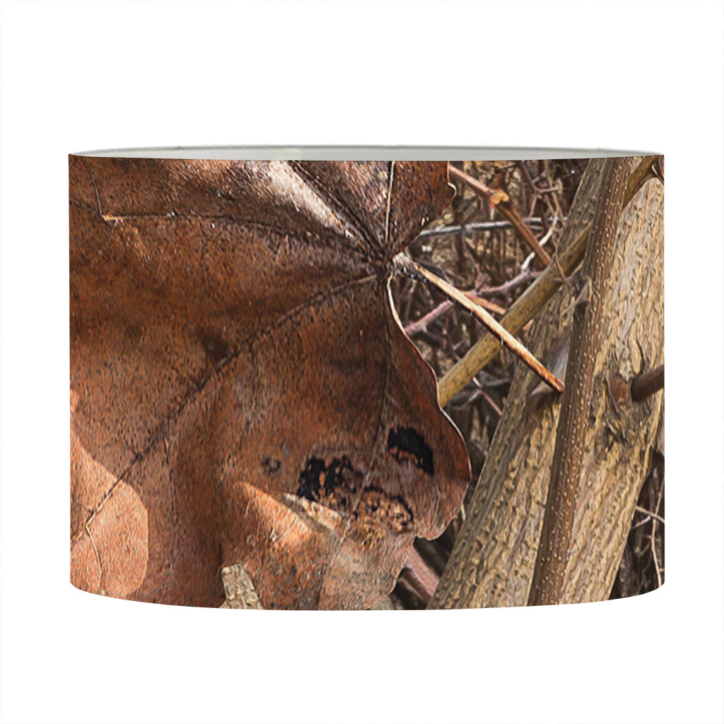 Hunting Camo Pattern Print Drum Lamp Shade