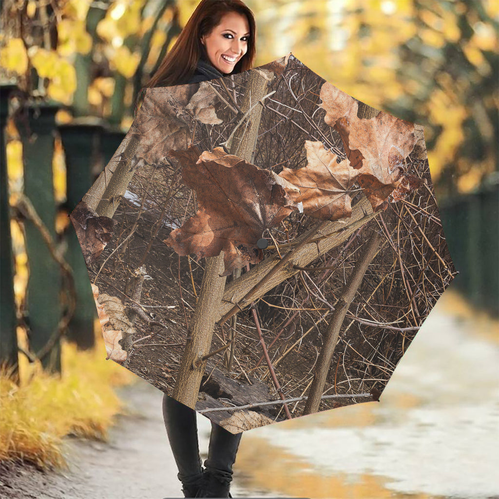 Hunting Camo Pattern Print Foldable Umbrella