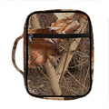 Hunting Camo Pattern Print Front Pocket Bible Bag