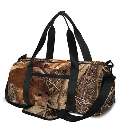 Hunting Camo Pattern Print Gym Bag