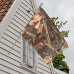 Hunting Camo Pattern Print House Flag