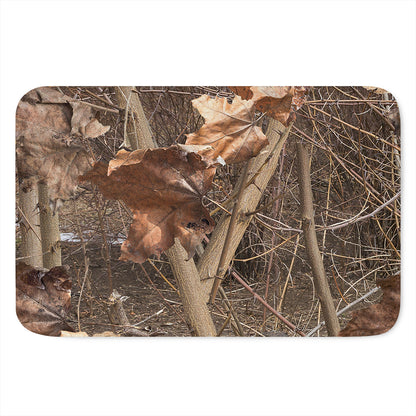 Hunting Camo Pattern Print Indoor Door Mat