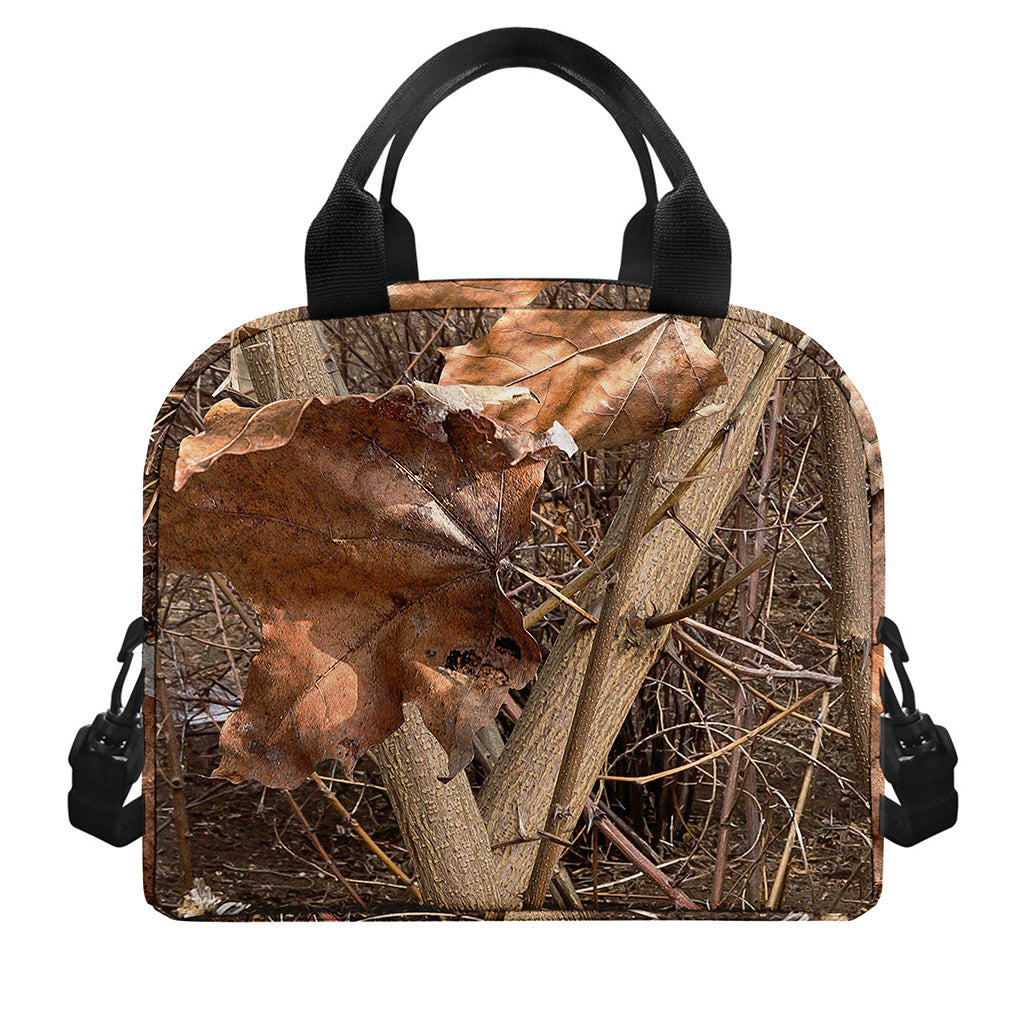 Hunting Camo Pattern Print Insulated Lunch Bag