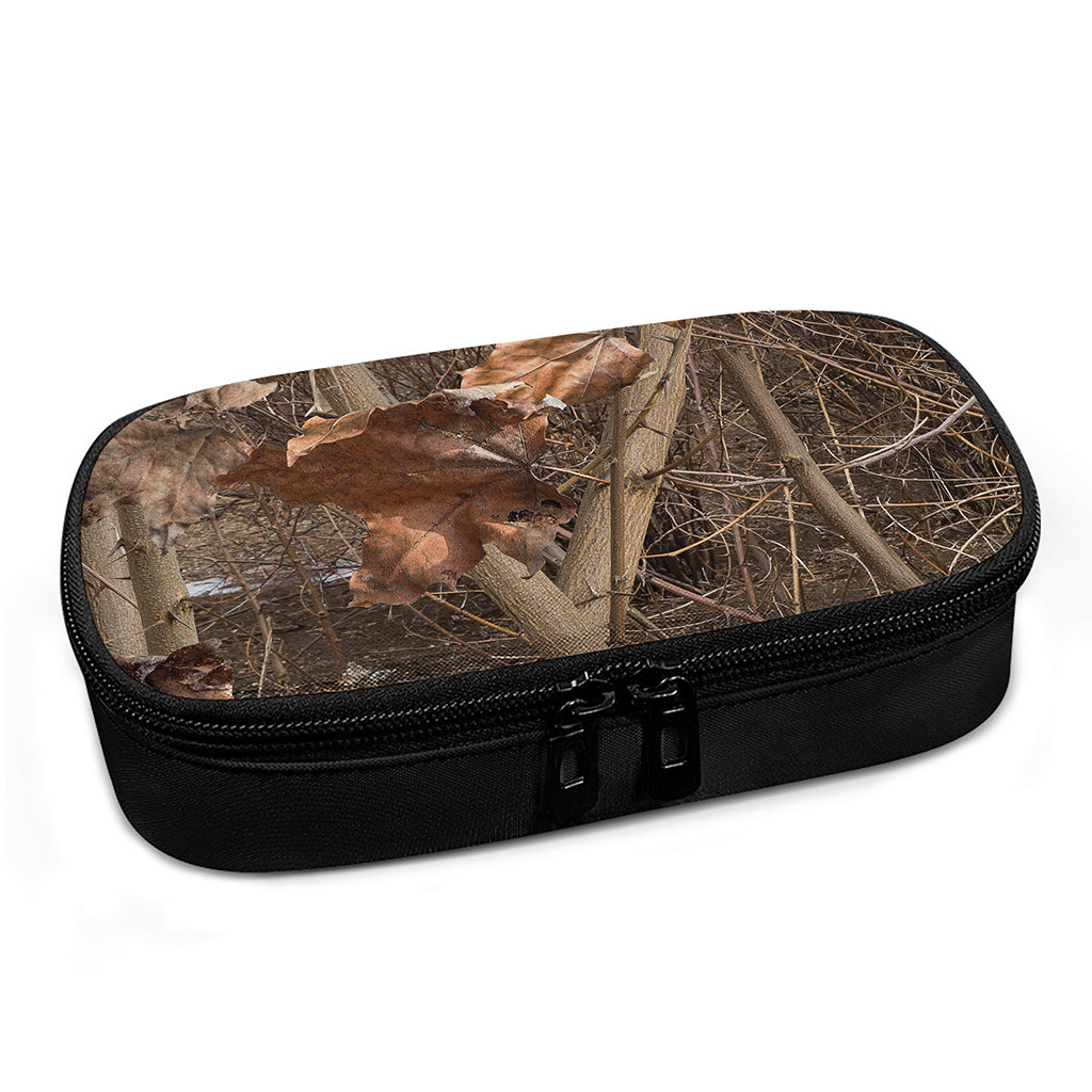 Hunting Camo Pattern Print Insulin Cooler Travel Case