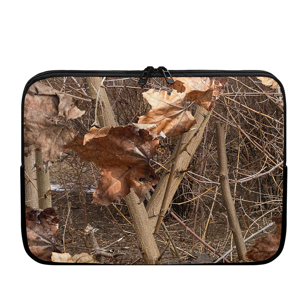 Hunting Camo Pattern Print Laptop Sleeve