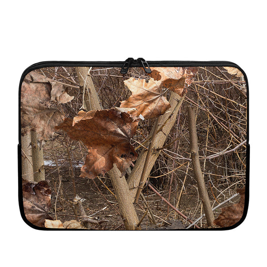 Hunting Camo Pattern Print Laptop Sleeve