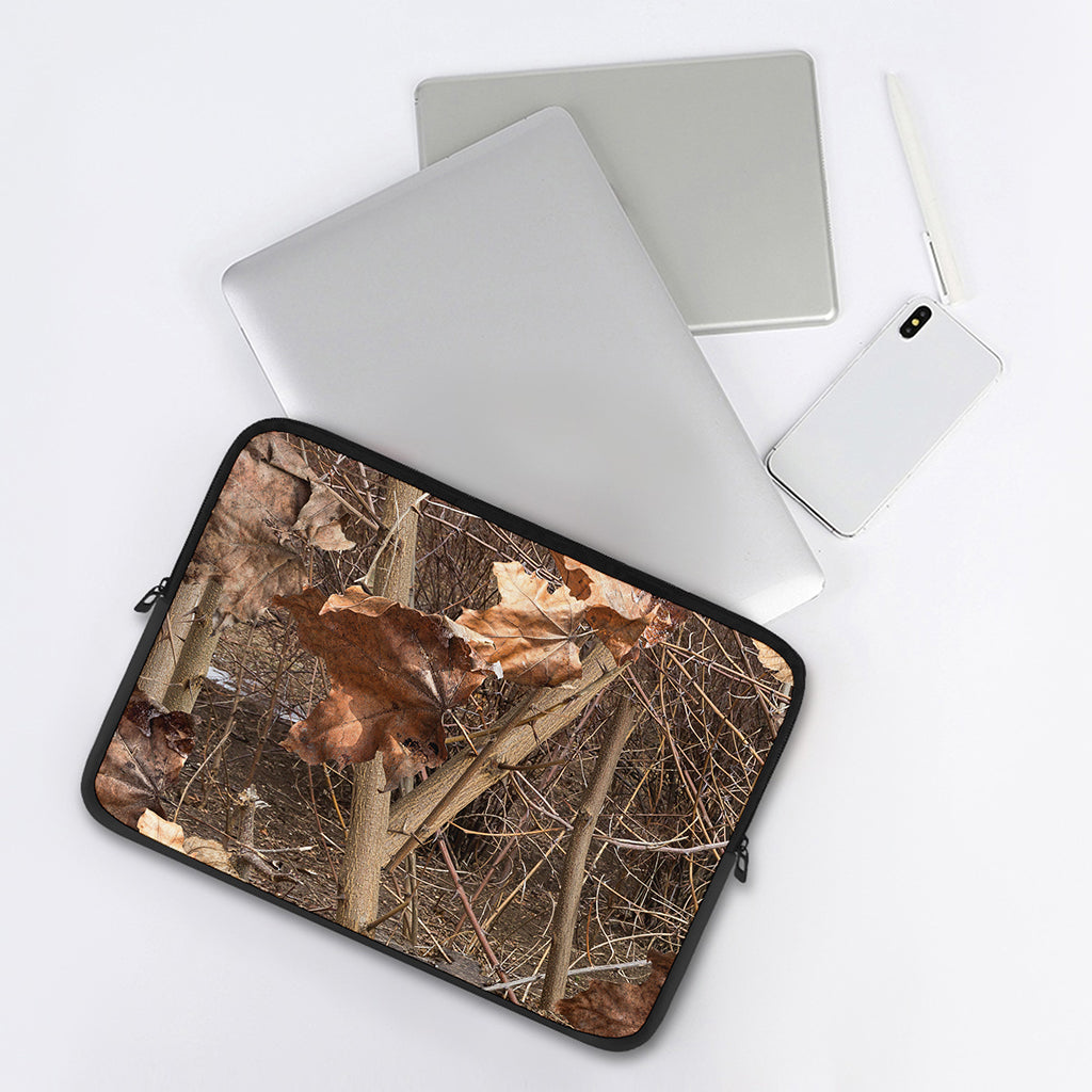 Hunting Camo Pattern Print Laptop Sleeve