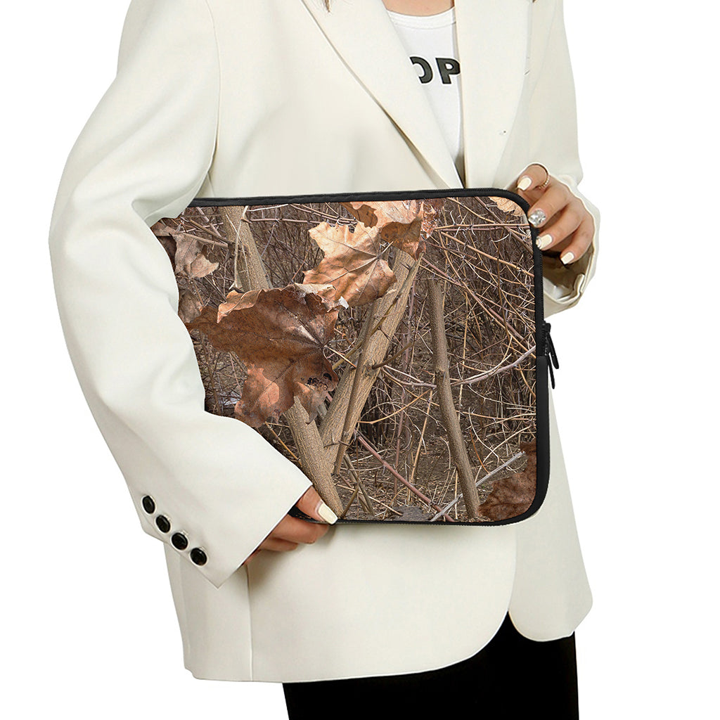 Hunting Camo Pattern Print Laptop Sleeve