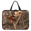 Hunting Camo Pattern Print Laptop Sleeve With Handle