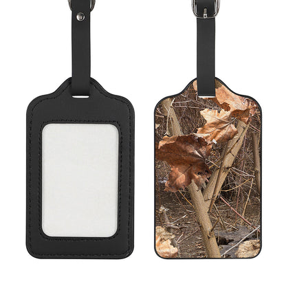 Hunting Camo Pattern Print Luggage Tag