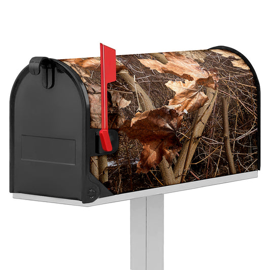Hunting Camo Pattern Print Mailbox Cover